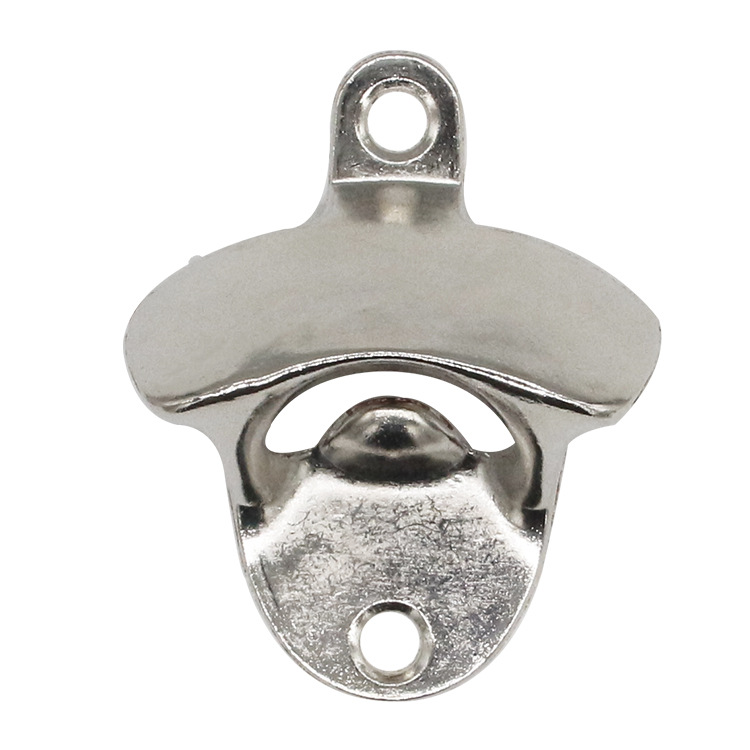 Zinc Alloy wall-mounted bottle opener wall-mounted bottle opener accessories beer bottle opener black beer screwdriver wholesale