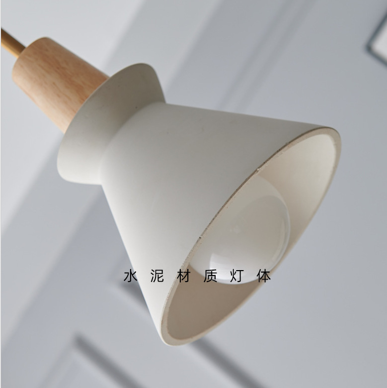 Lámpara de cabecera de bar, lámpara de cabecera de té con leche, dormitorio creativo, comedor moderno, lámpara de cabecera de cama, colgante de cabecera de cama