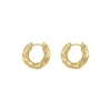 South Korean design goods, metal earrings, trend of season, simple and elegant design, internet celebrity