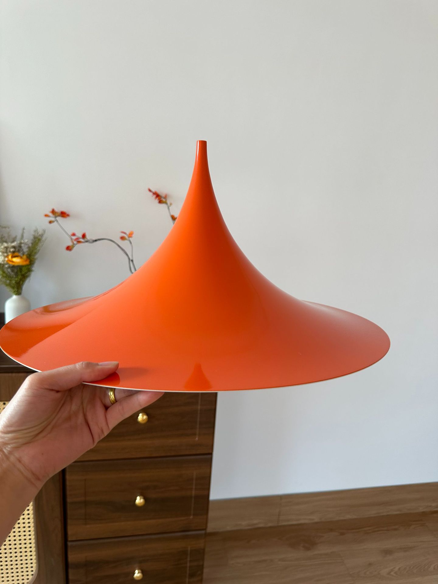 Large 47cm - pumpkin orange