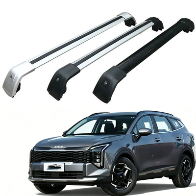 Suitable for Kia Seltos Roof Rack Crossbars, Seltos Car-Mounted Aluminum Alloy Load-Bearing Crossbars