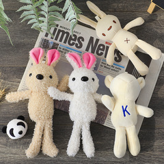 小熊玩偶卡通掛件可愛包包裝飾創意無眼K熊公仔毛絨玩具服飾輔料