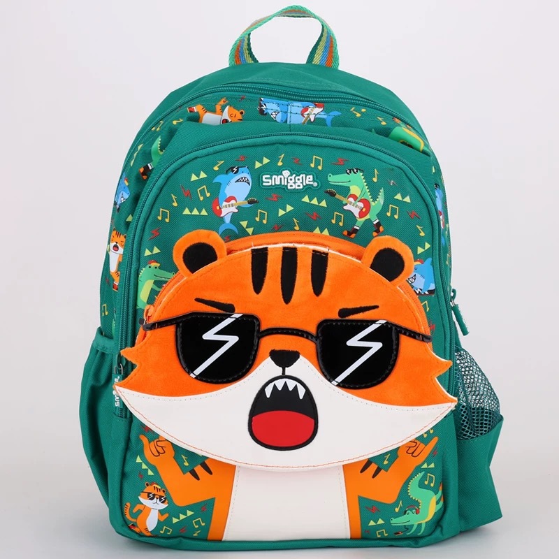 Mochila escolar australiana smiggle escuela primaria mediana hombro reducción de carga mochila ultraligera niños de jardín de infantes linda mochila escolar