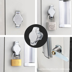 Iron file cabinet furniture office padlock dormitory cabinet door padlock employee locker mechanical door lock
