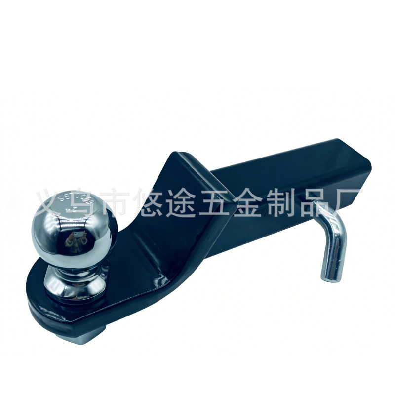 Factory Direct Sales Car Modification Square Port 2inch Glossy Black Receiver Tow Arm with Matching Tow Ball Hitch for Off-Road Use Factory Direct Sales Car Modification Square Port 2inch Glossy Black Receiver Tow Arm with Matching Tow Ball Hitch for Off-Road Use