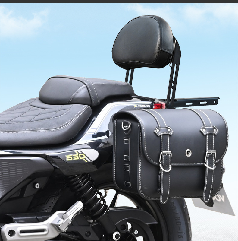 Suitable for the Wuxi CU -429.999999999% off with foldable backrest, quick-release side bags, bumper, rear backrest, cargo rack, gear shift lever, and widened foot pedals