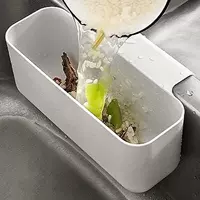 Многофункциональная корзина для отходов на кухонной раковине, держатель для посуды и мусора