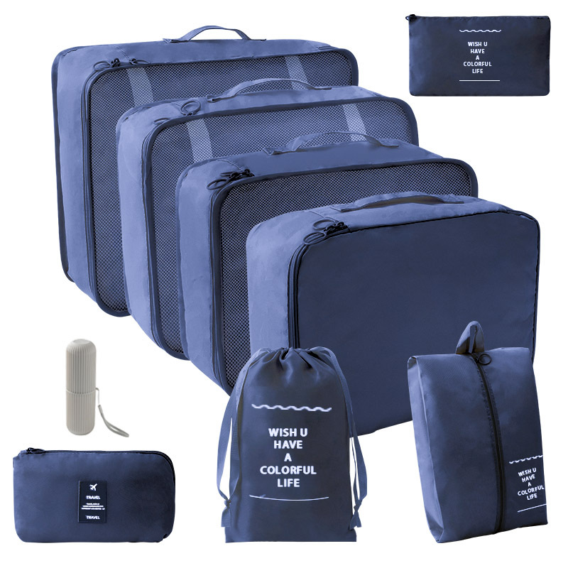 9 종 세트 [7 종 세트 + 디지털 가방 + 워시 컵] 네이비