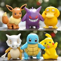 Новая модель аниме-карикатурного ребенка ручной работы Coda Blind Box Jage Turtle Geng Ghost Dolls Настольный автомобиль украшения