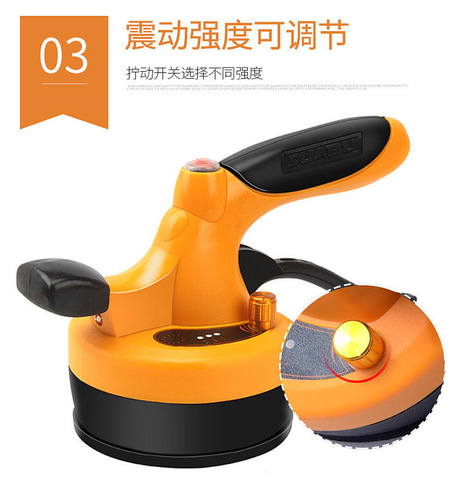Shuaibiao 9V European standard tiling machine tile laying machine tile wall tile marble vibrator charging automatic American standard tiling machine