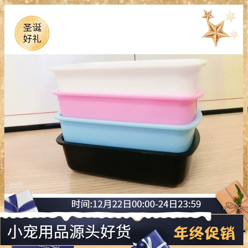 Пластиковая подвесная миска для домашних животных Анти-Опрокидываемый подвесной бассейн для корма для домашних животных Рутин Куриная канавка Хомяк Кролик Чаша для корма для домашних животных