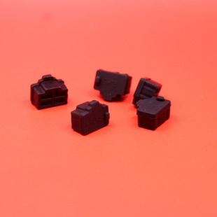 Notebook LAN network cable interface RJ45 female port silicone dust plug computer router switch network card plug