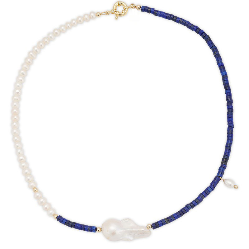 32g Weight Bracelets, Necklace Classification 2 PCS/Package Quantity Holiday, Daily Occasion Beaded, Freshwater Pearl, Titanium Steel Material Geometric Pattern Women's Gender Casual, Simple Style Style 2 PCS/Package Beaded Freshwater Pearl Titanium Steel Freshwater Pearl Jewelry Sets 21