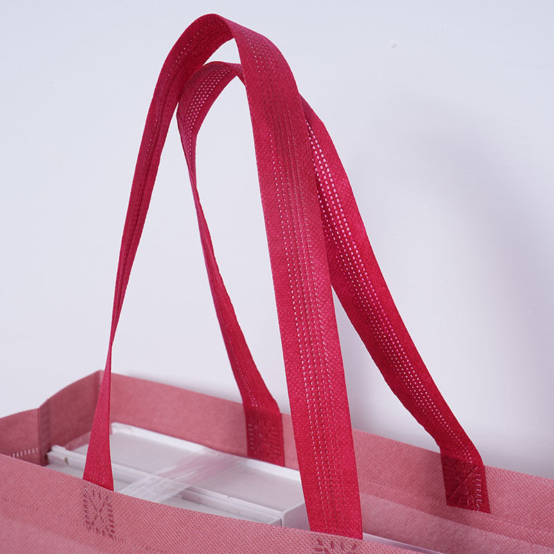 Bolsas de tela no tejida ecológicas personalizadas impresión de logotipo tienda de ropa bolsa de compras bolsa de ropa bolsa de mano bolsa de publicidad image 5