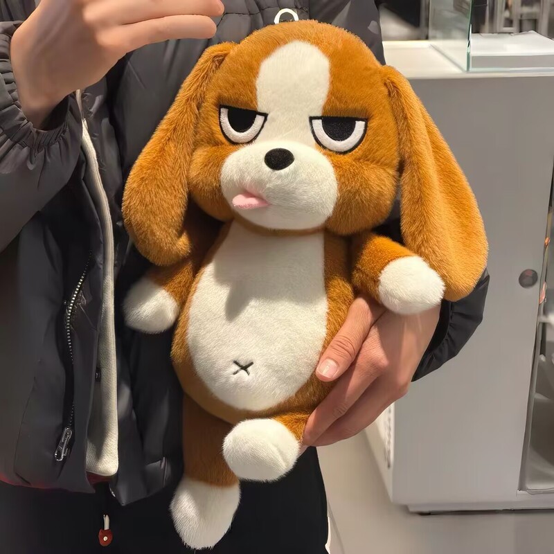 Naughty Beagle Dog Plush Toy Cute Puppy Pillow Sofa Pillow Sleeping Doll Girl's Gift Naughty Beagle Dog Plush Toy Cute Puppy Pillow Sofa Pillow Sleeping Doll Girl's Gift