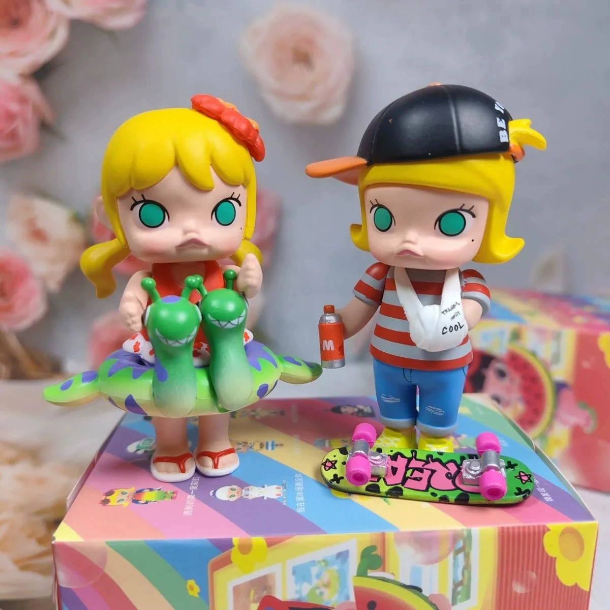Bubble/Matt Blind Box Molly Моя детская серия Blind Box ручные фигуры стильные игрушки украшения подарки