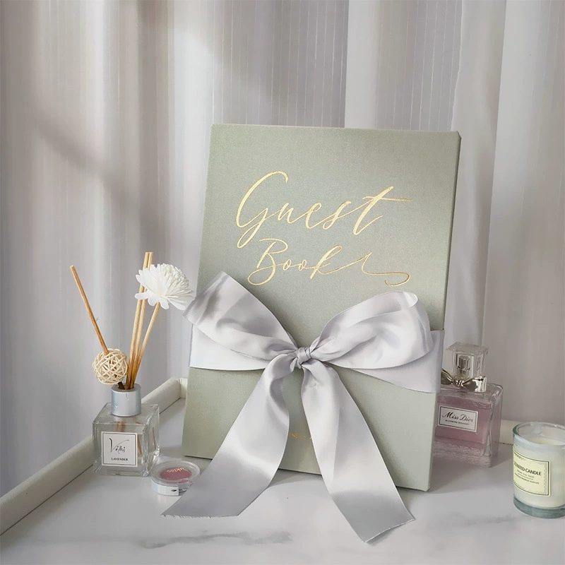 Книга для регистрации свадебных подписей, высококачественный бизнес-регистр с горячим тиснением из искусственной кожи, подарочная книга, гость на собрании выпускников