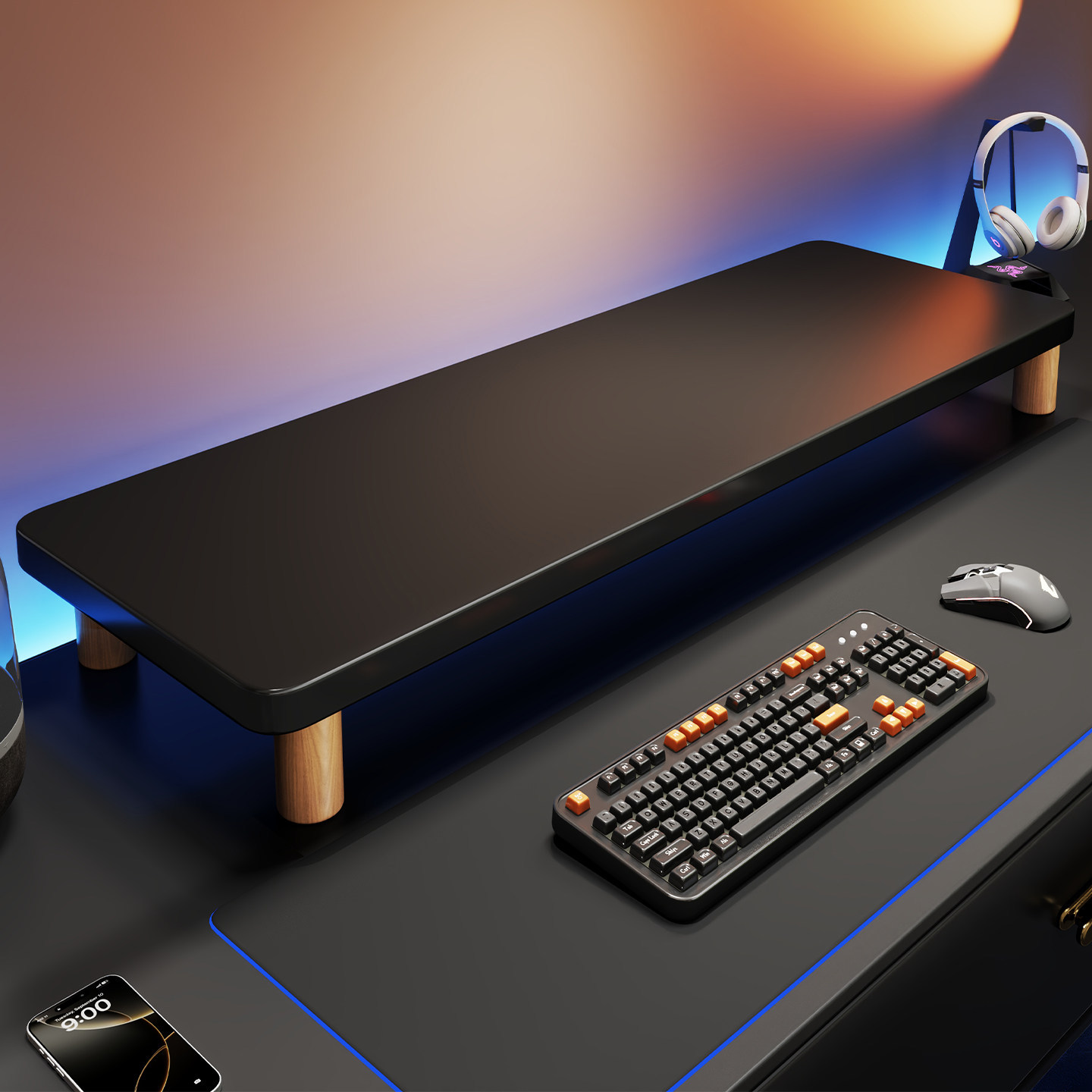 Soporte Elevador de Monitor para Escritorio
