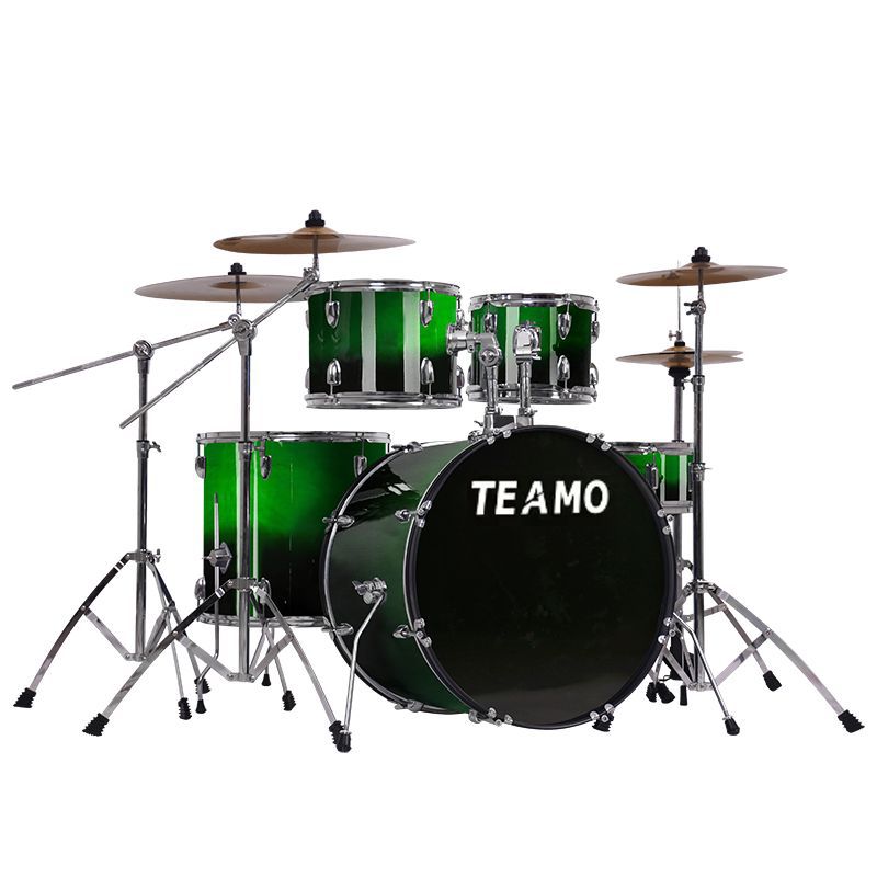 Batería para adultos, nivel profesional, juego completo de batería de jazz para niños, instrumento musical, uso doméstico, se puede instalar en casa