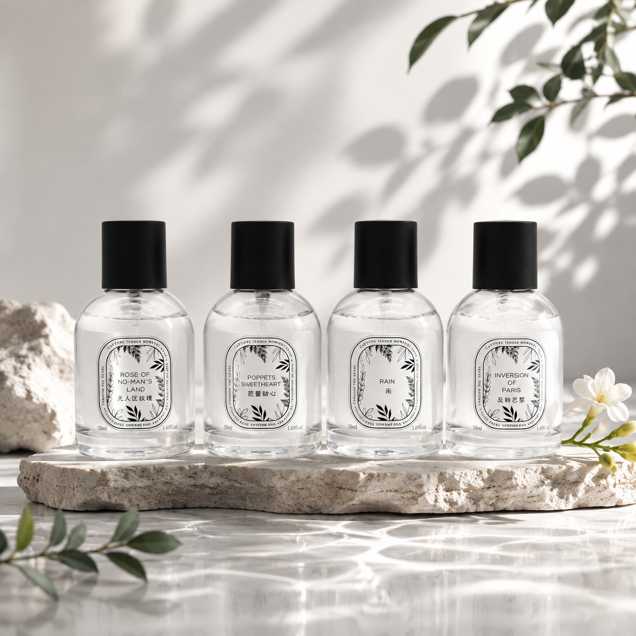 Women's Perfume with Fresh Floral Scent 50ml Long-Lasting Fragrance Fresh Light Fragrance Niche Perfume Factory Foreign Trade Wholesale