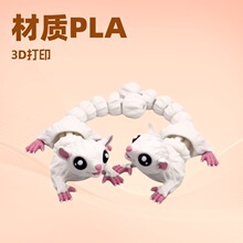 3d打印小飞鼠儿童实心仿真野生动物模型桌面饰品摆件玩具蜜袋鼯