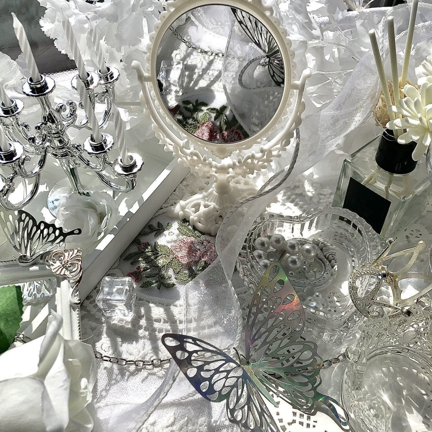 周边摆拍谷美道具全套装吧唧谷子拍摄照小道具复古ins风摆件