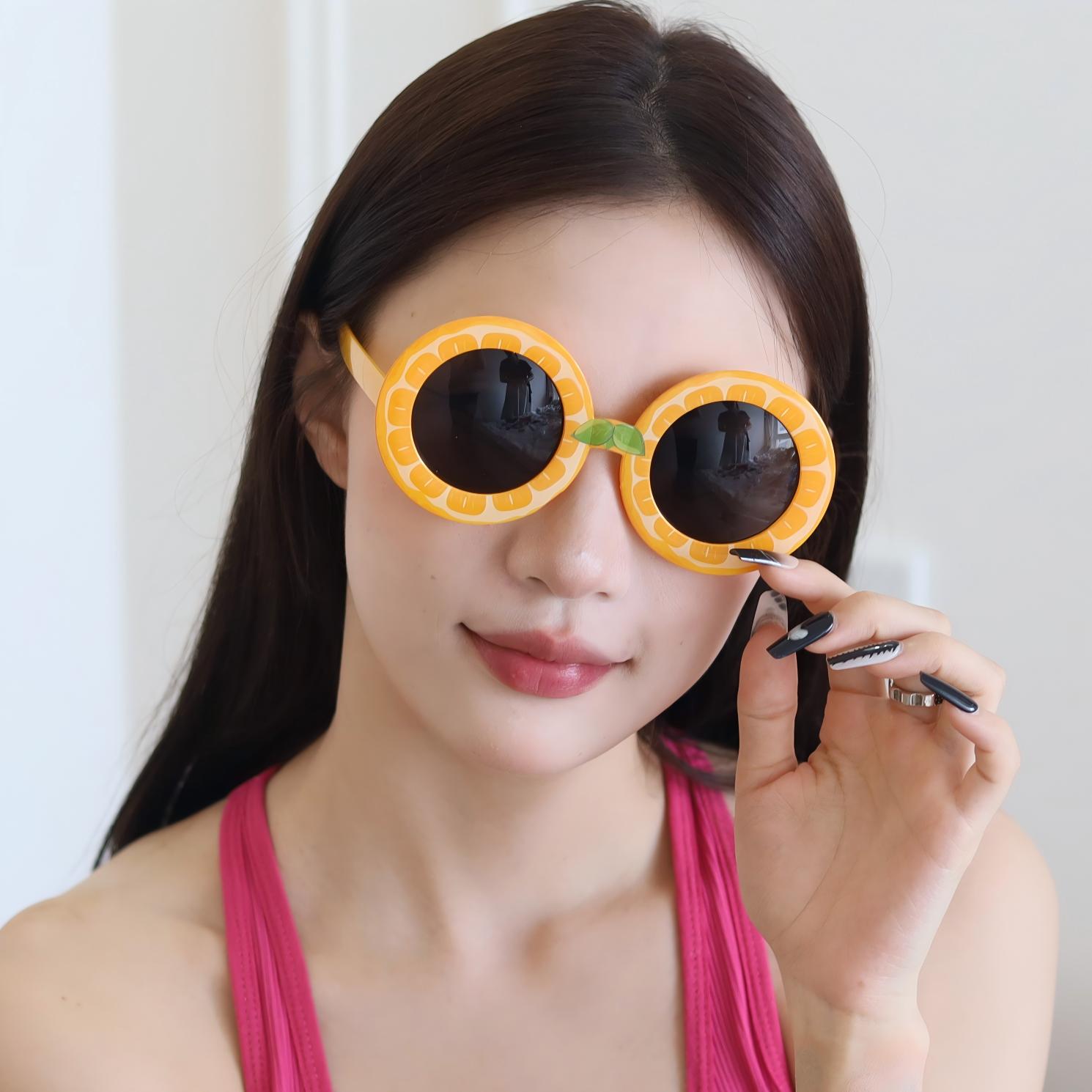 Gafas de Fiesta de Frutas de Plástico ABS Decorativas Estilo Hawaiano para Fiestas y Playa image 3