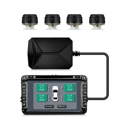 Tire pressure monitoring system – External Wheel Temperature Detection