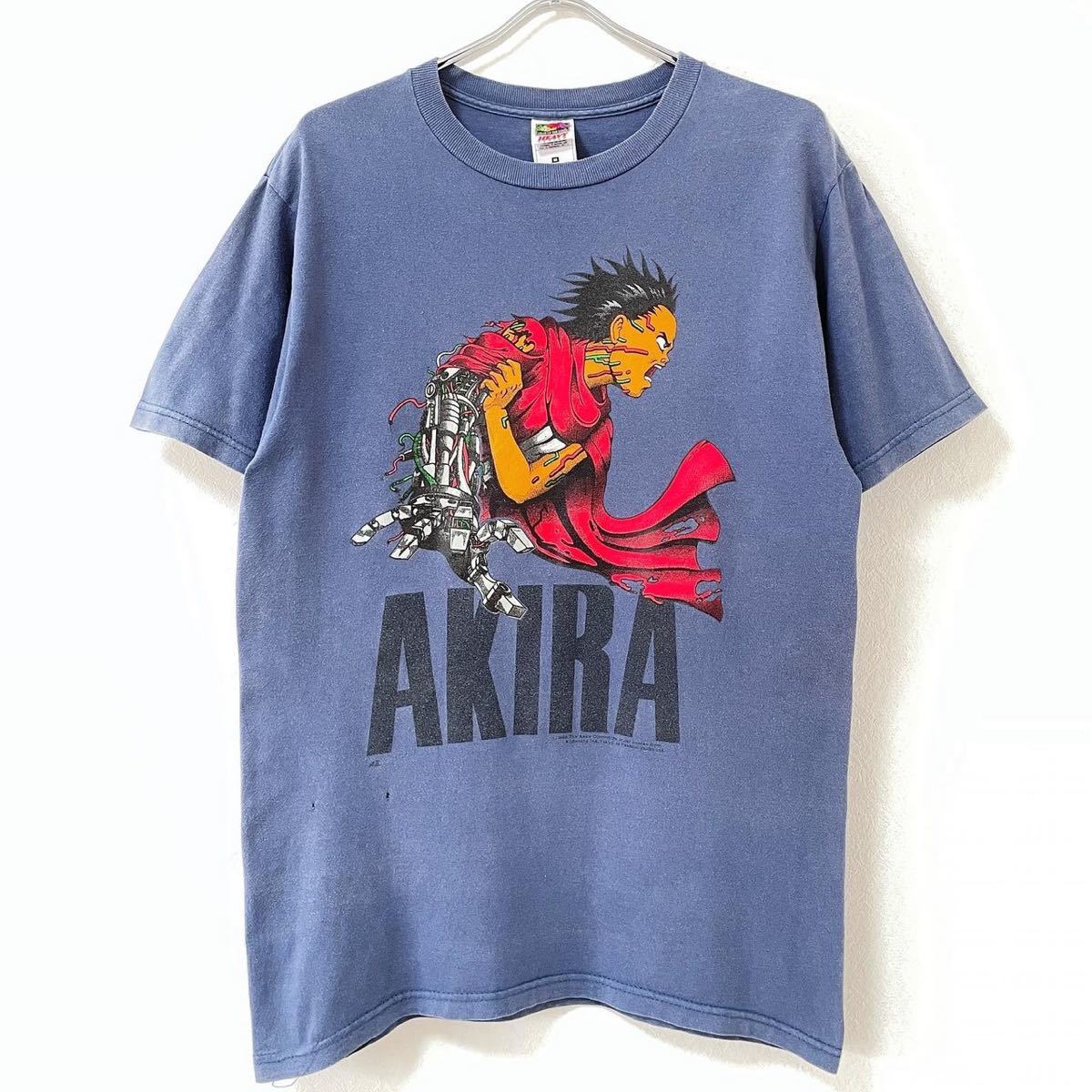 1988年アキーラAKIRAアニメ連名日系レトロ潮牌ヴィンテージ男性綿ゆるいtシャツ