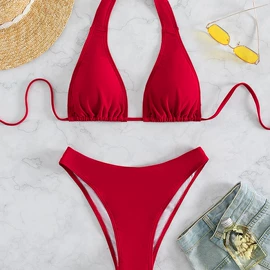 比基尼;连体泳衣;三件套泳装