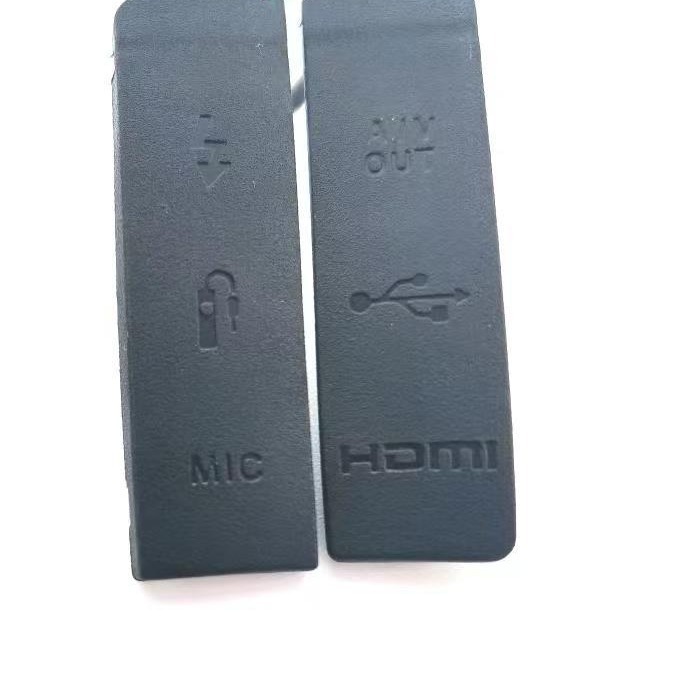 Adecuado para Canon 5D2 5D3 50D 500D 550D 60D 650D 700D enchufe de cuero USB caucho