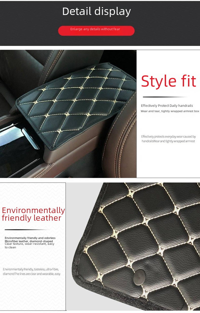 Car Armrest Cover 27