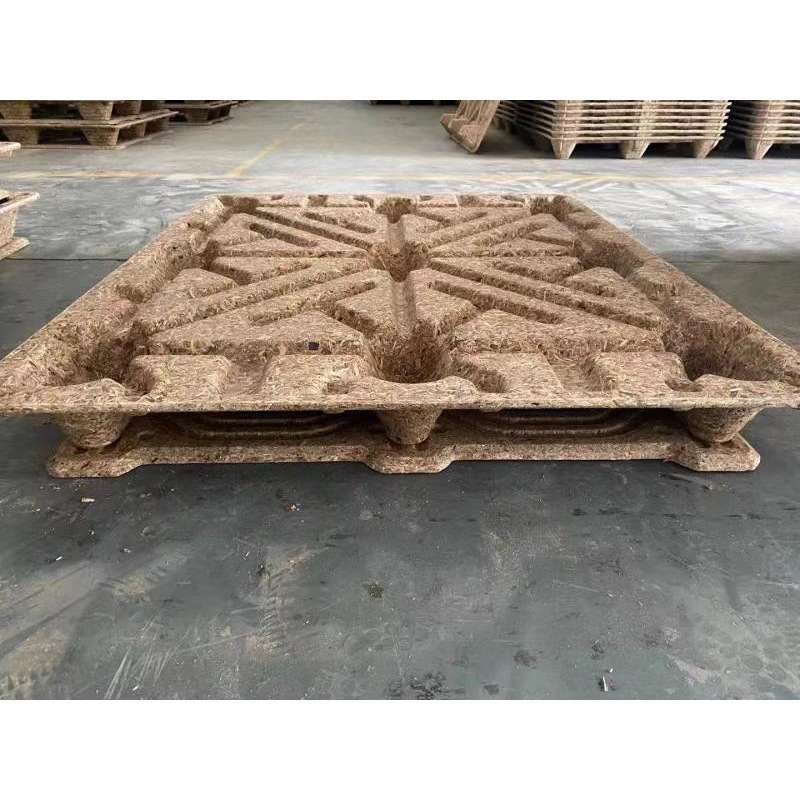 厂家木质托盘四面进叉免熏蒸地台垫板 卸发货木质模压托盘定 制