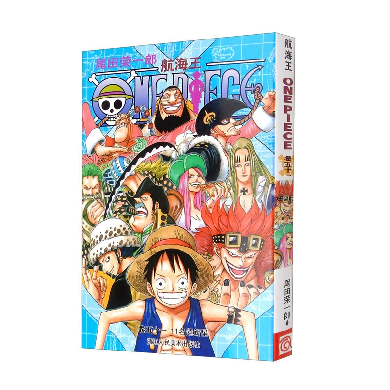 Подлинная манга-серия One Piece 1-108, аниме с горячей кровью, японский комикс, двумерная японская анимация