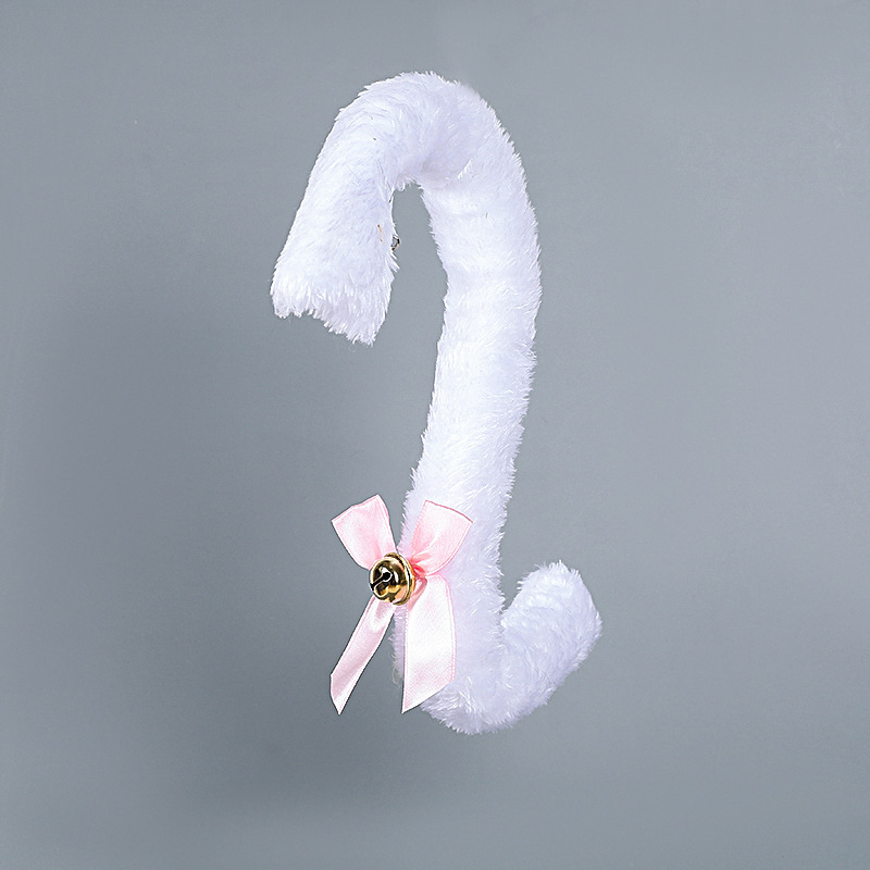 짧은 꼬리 흰색