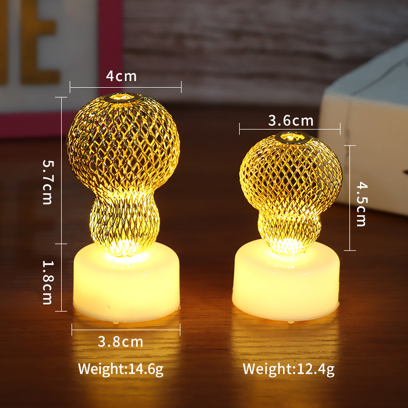 Nueva Venta caliente transfronteriza lámpara de la vela de hierro Marruecos Tenis lámpara deseo propuesta lámpara de la vela lámpara de la piña al por mayor