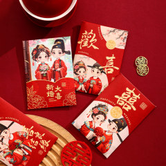 新婦創意中国式西洋式接収門ゲーム専用の小紅包結婚祝いのお返しはキャラクターです。
