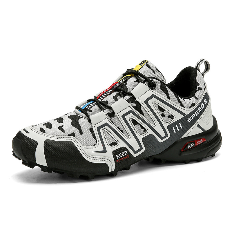 Straight new mountain climbing off-road running men's outdoor thick sole hiking shoes, casual couple sports shoes_voghion.com