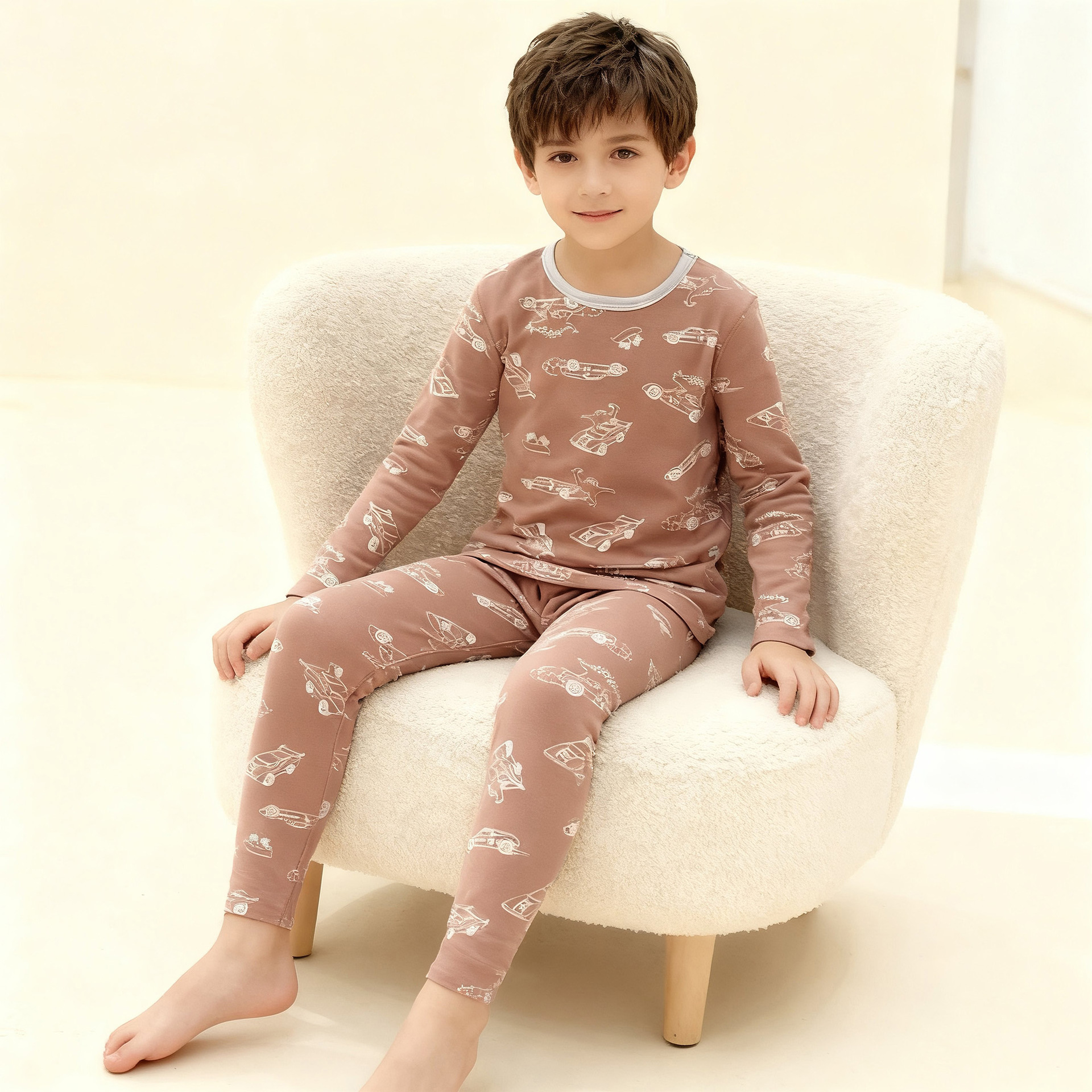 Dinosaur racing khaki