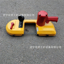 FDJ气动锯轨机 矿用风动钢轨带式切割机 手持轨道气动带锯