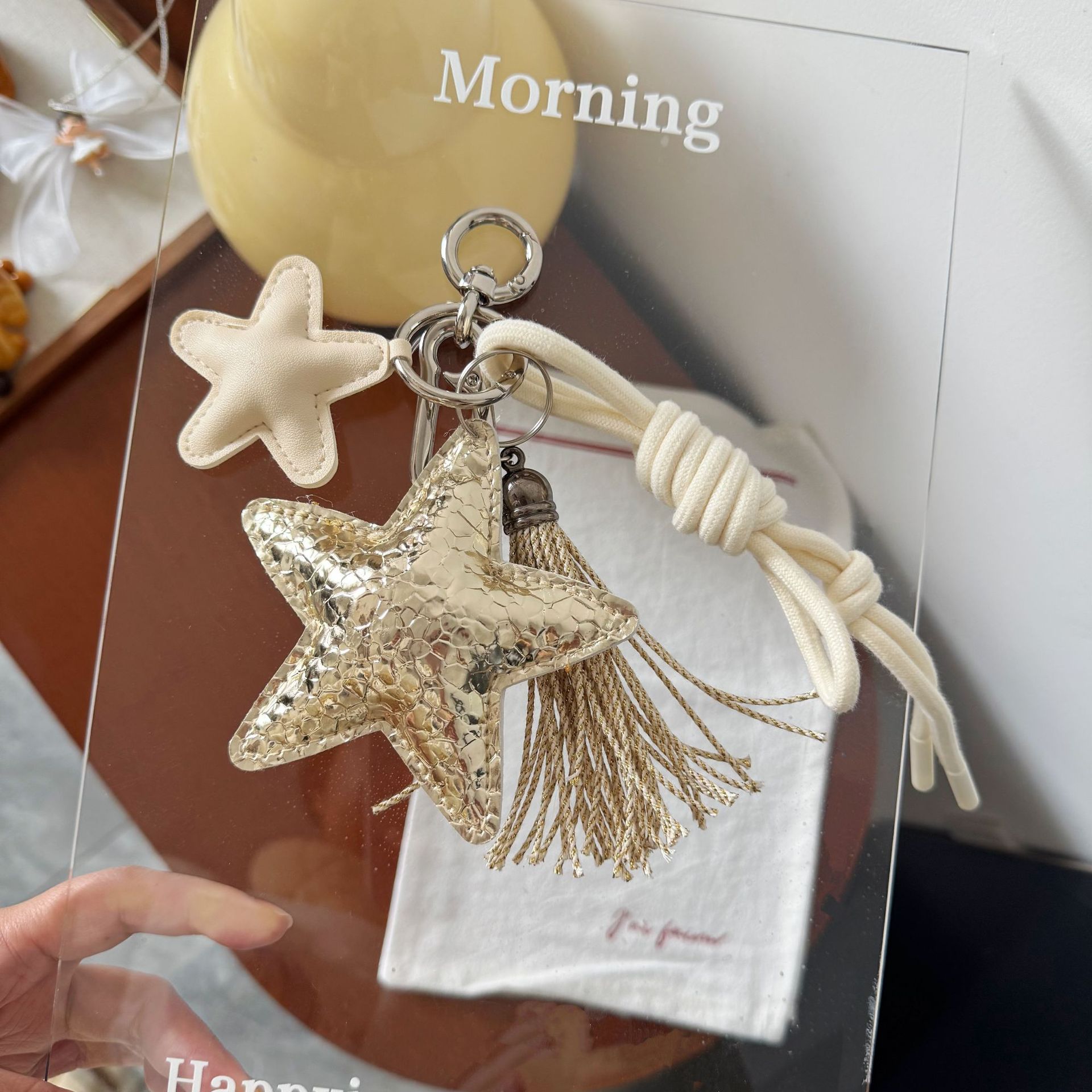 Golden pu star m series pendant