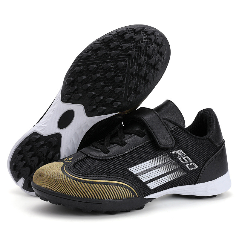 Zapatos de Fútbol con Tacos para Niños de TPU Ligeros y Flexibles para Césped Natural y Artificial