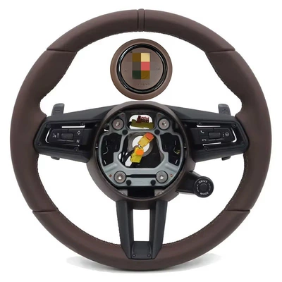 to New Model Steering Wheel – Steering wheel - brown-assembly