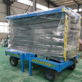 起重机升降平台 SJY1-12起升高度12m 载荷1t 液压高空作业升降机