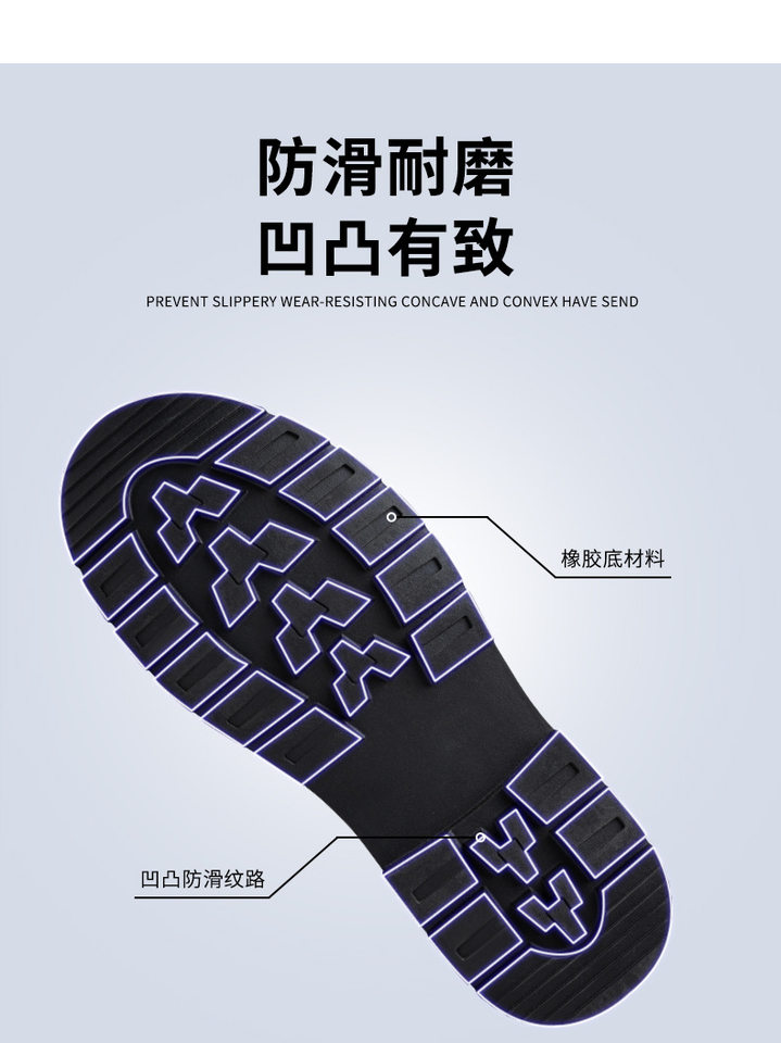 Giày da nam mũi tròn gót 3–5 cm phong cách công sở, giày lười da bò thoải mái đi làm — D54 màu đen, D54-1 lót nhung màu đen chi tiết 7
