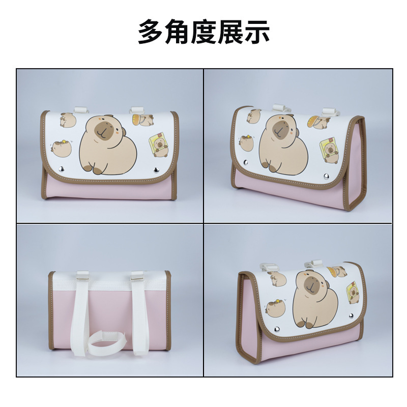 Cross-Border Hot-Selling Electric Vehicle Front Waterproof Bag Motorcycle Bicycle Universal Large-Capacity Storage Bag