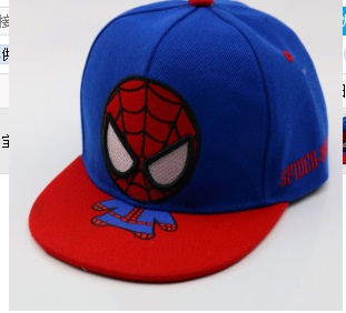Spider-man a royal blue / 50-54cm, adjustable