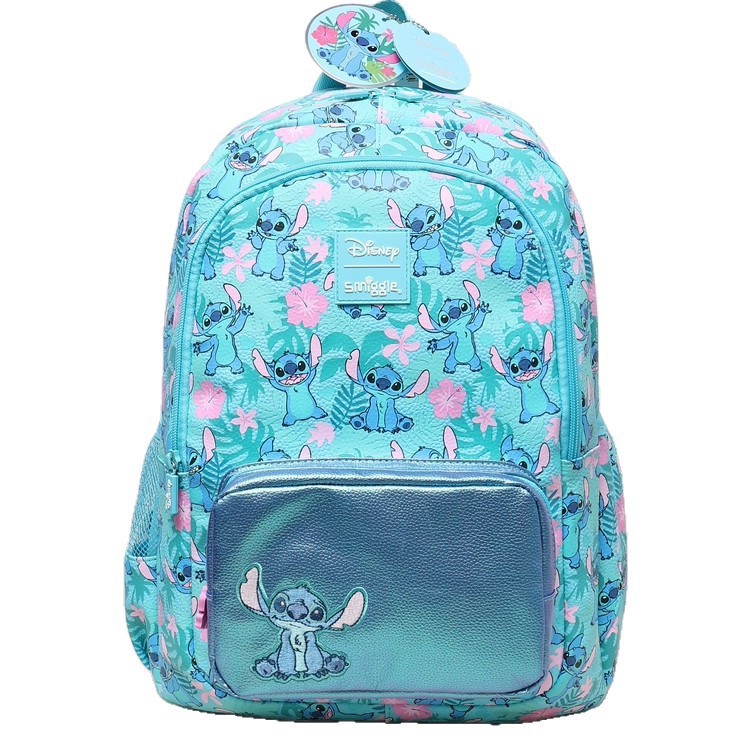 Mochila infantil australiana Smiggle caricatura multifuncional cremallera reductora de compresión mochila de la escuela primaria mochila bolsa ocio