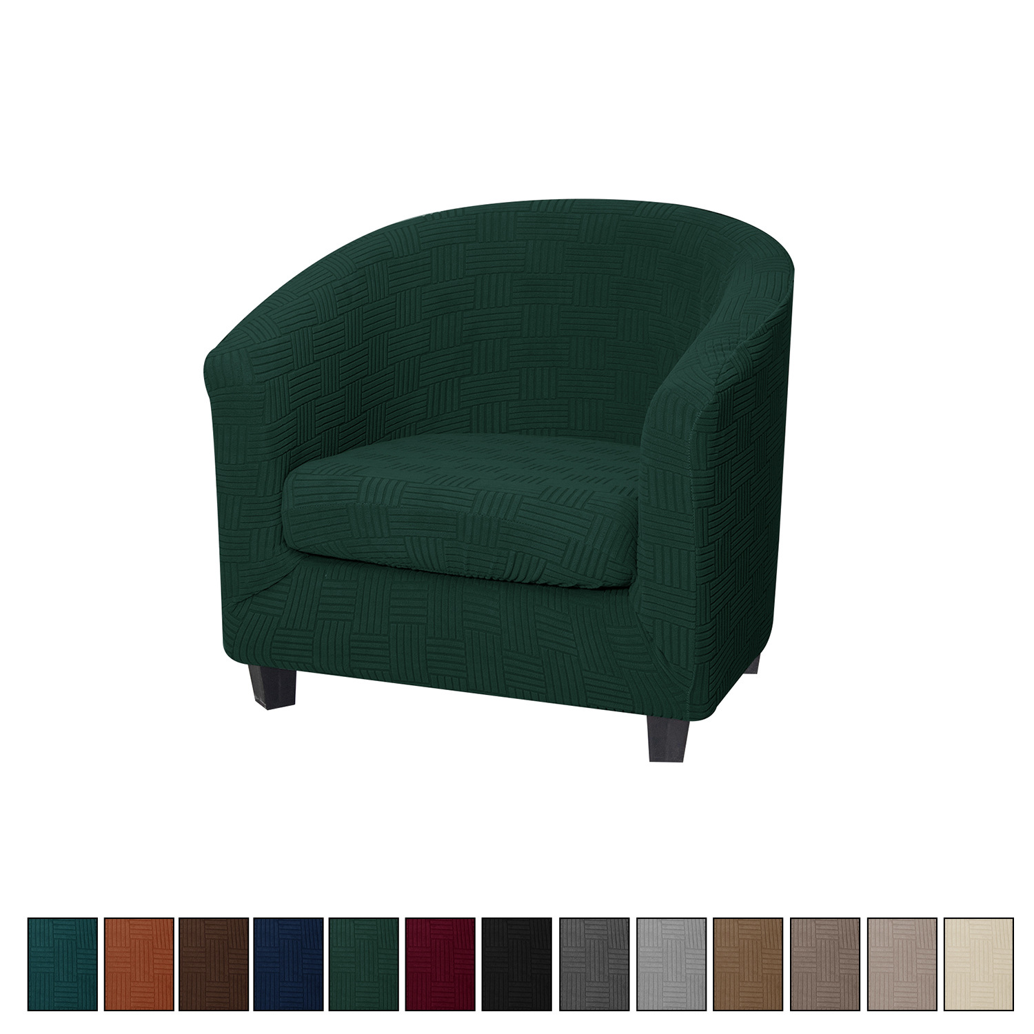 Housse de canapé élastique minimaliste protecteur meuble lavable_voghion.com