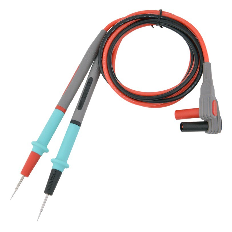 Универсальный мультиметрный щуп, 98-жильный, сверхтонкий, силиконовый, для измерения напряжения до 1000В, тока до 20А, высокоточный